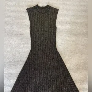 grey knit turtleneck dress Charcoal Cable Knit Turtleneck Maternity Midi Sweater Dress – PinkBlush main image 0